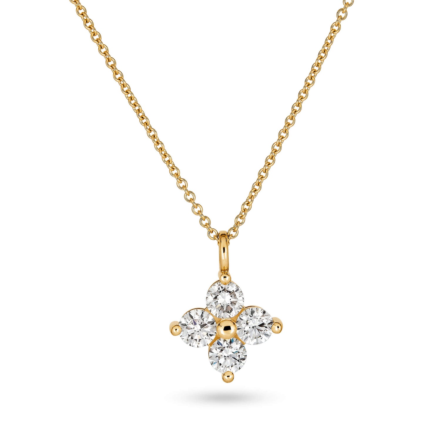 【STONE AND STRAND】Luckiest Clover ネックレス エメラルド付 Luckiest Clover Blue Sapphire Necklace – STONE AND STRAND