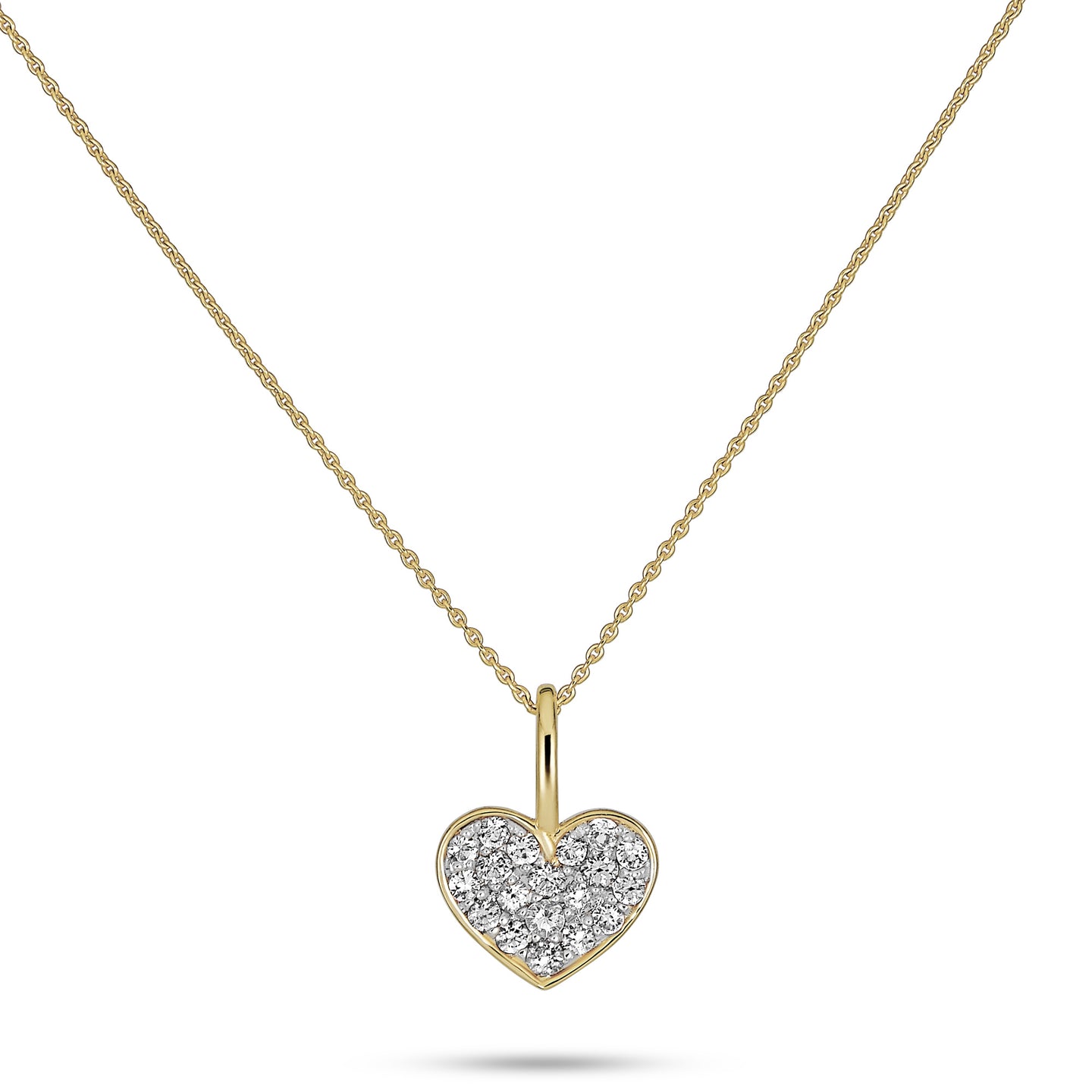【STONE AND STRAND】All My Heart ネックレス ダイヤモンド付 All My Love Sparkle Heart Diamond Choker – STONE AND STRAND
