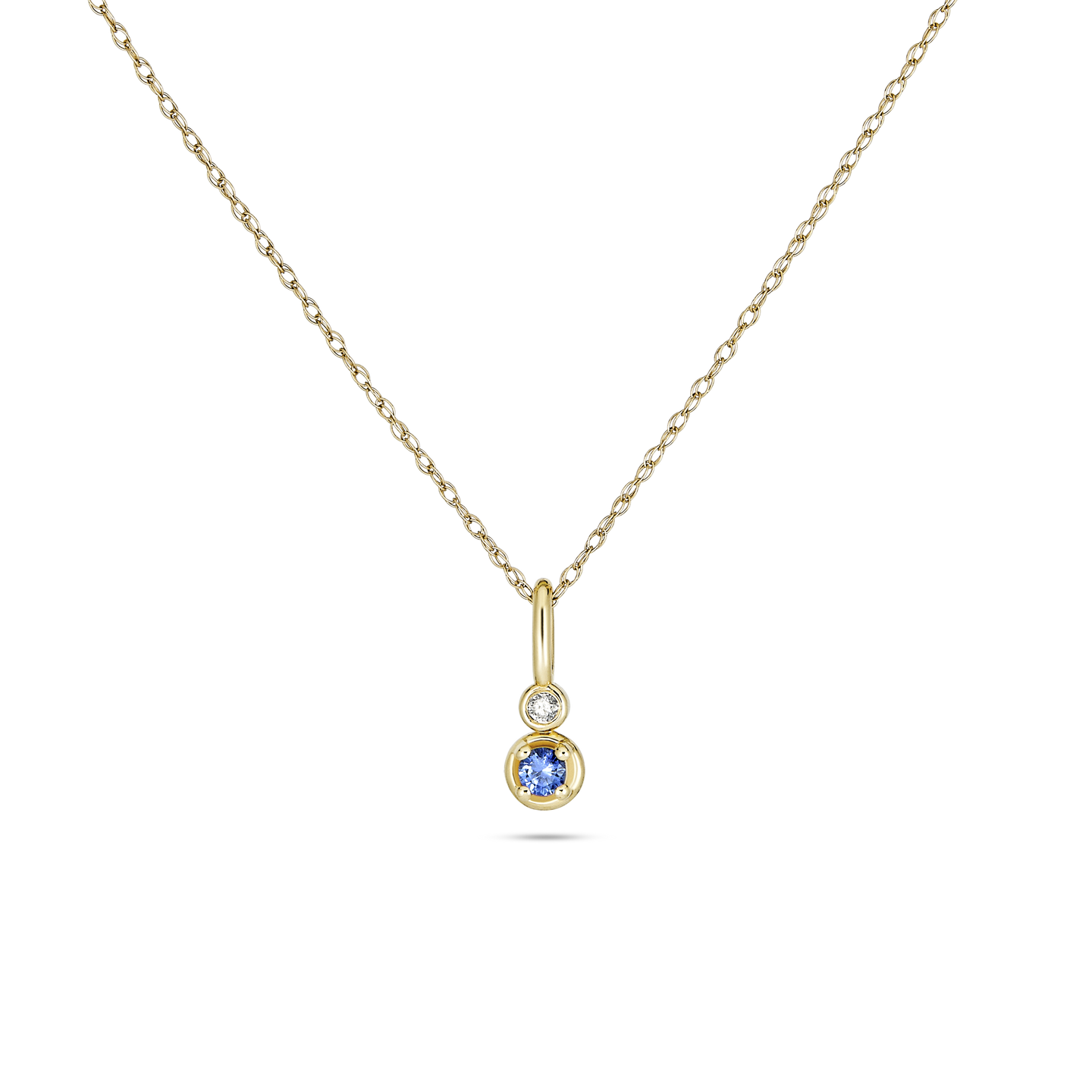 Diamond 2025 birthstone necklaces