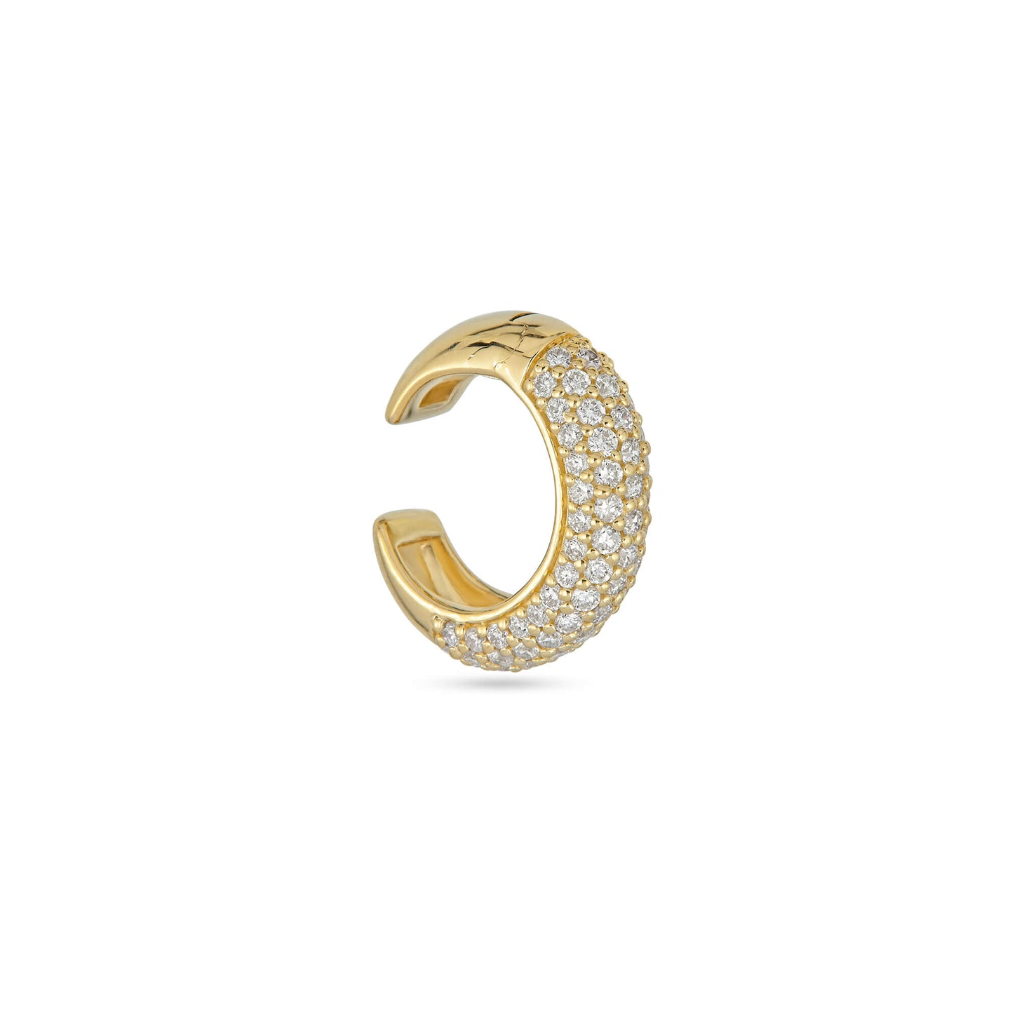 Chubby Pave Hinged Ear Cuff – STONE AND STRAND