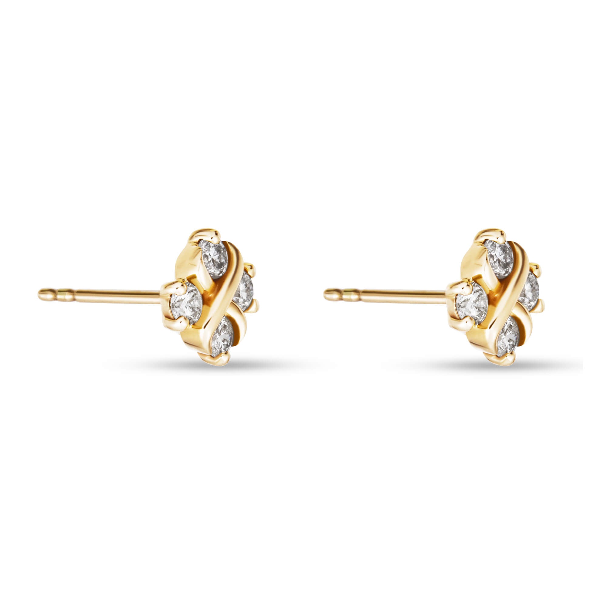 Diamond Everlasting Studs STONE AND STRAND