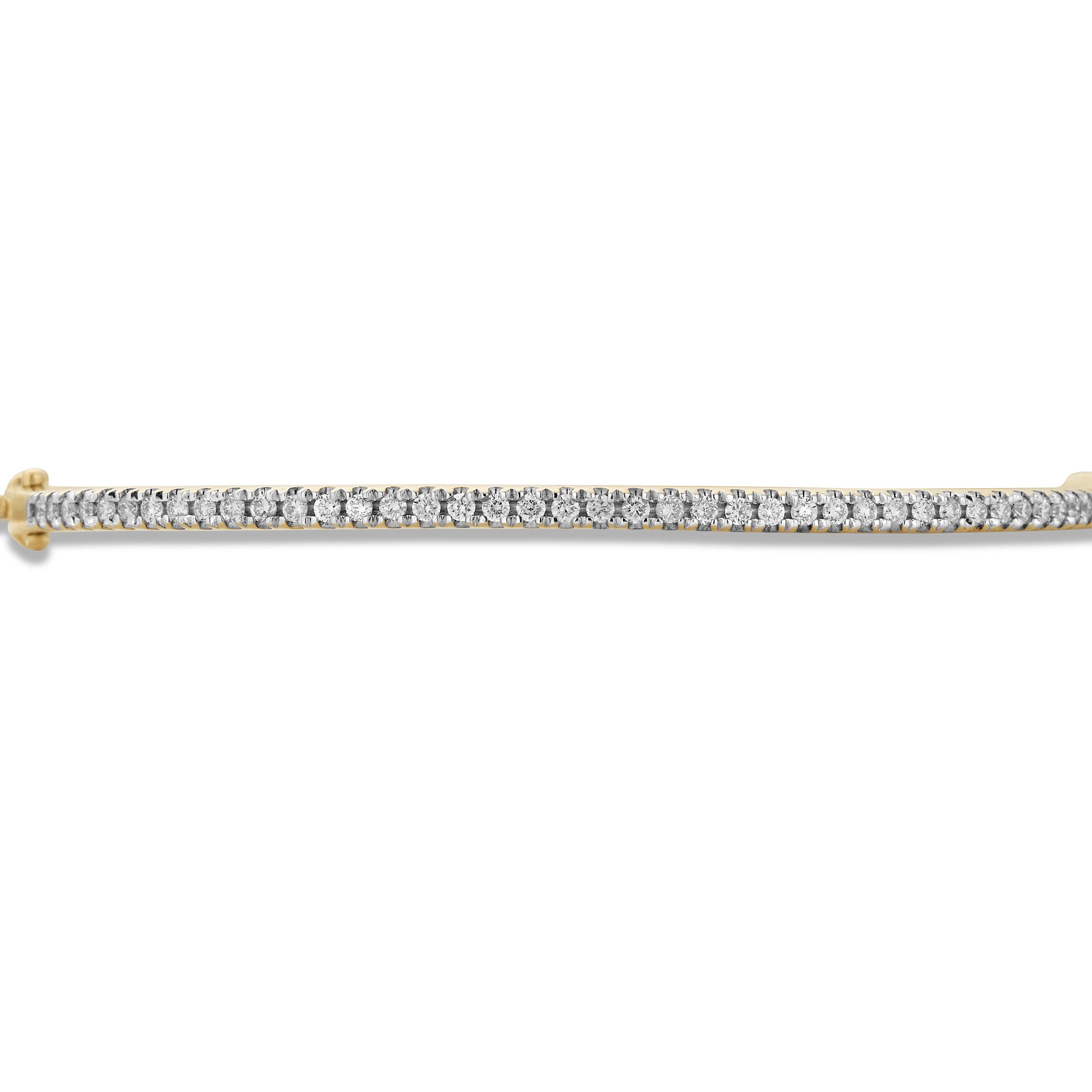 Diamond Stroke Tennis Bangle STONE AND STRAND