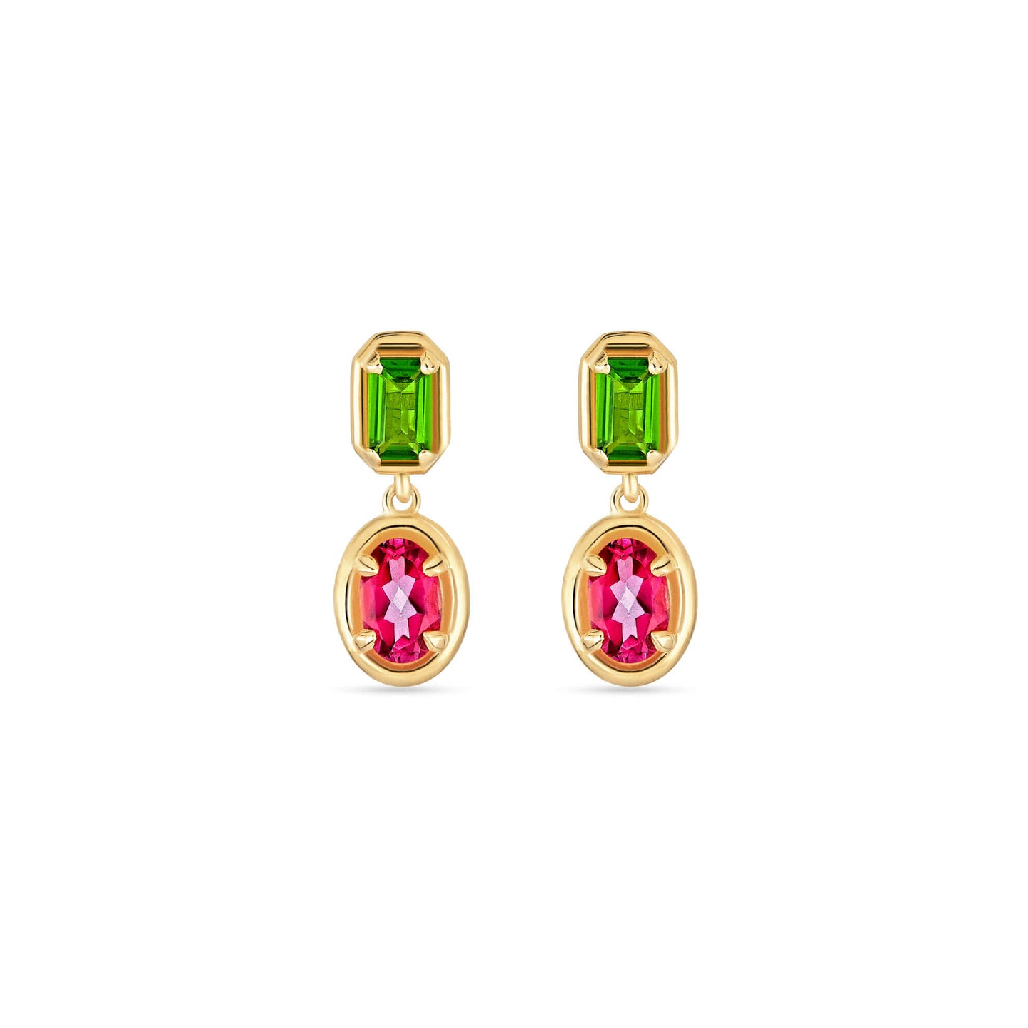 【Stone and Strand】 Duchess Orchid 10ktゴールドイヤリング w Duchess Orchid Earrings – STONE AND STRAND