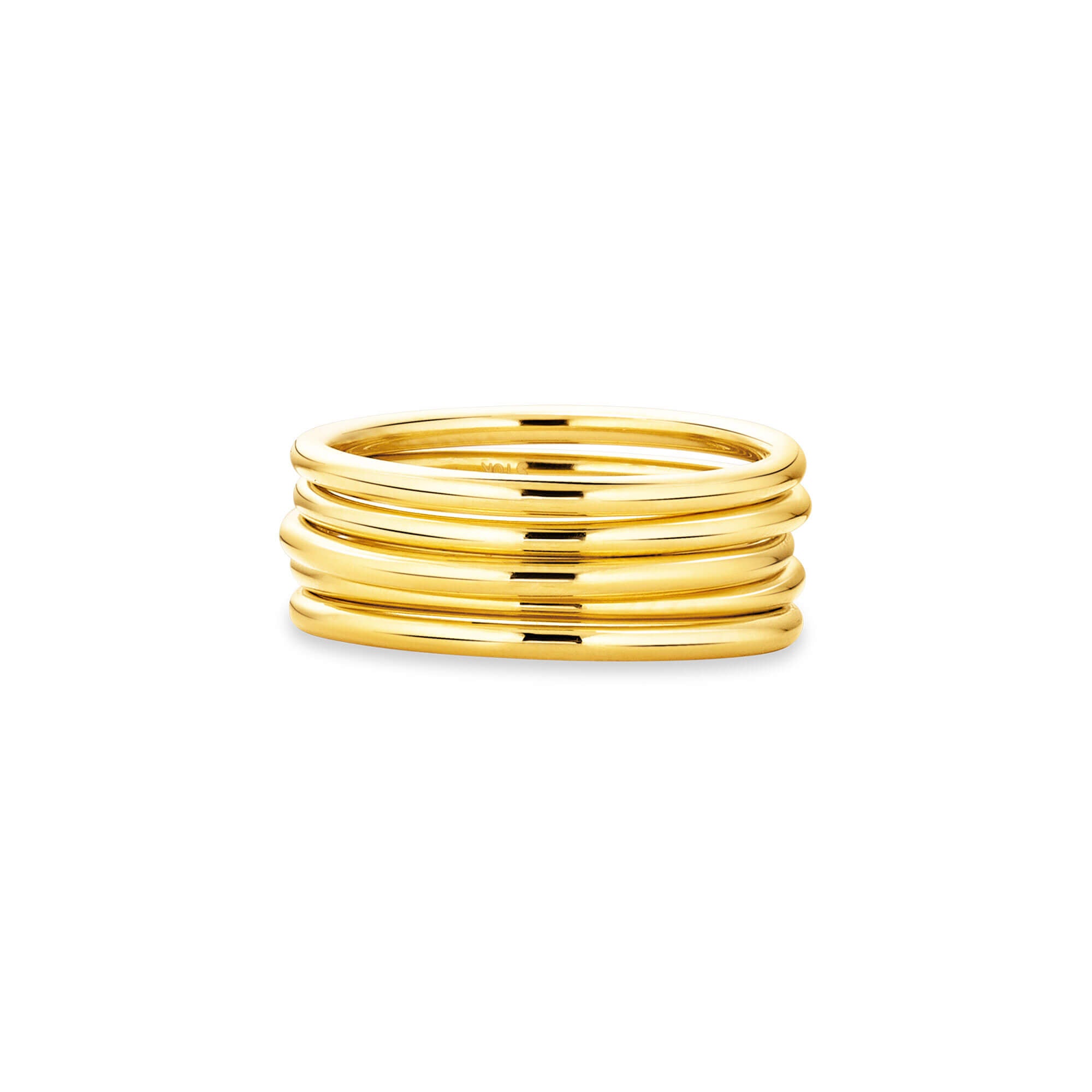 STONE AND STRAND 10Kゴールド タンザナイト ネックレス Five Golden Rings – STONE AND STRAND