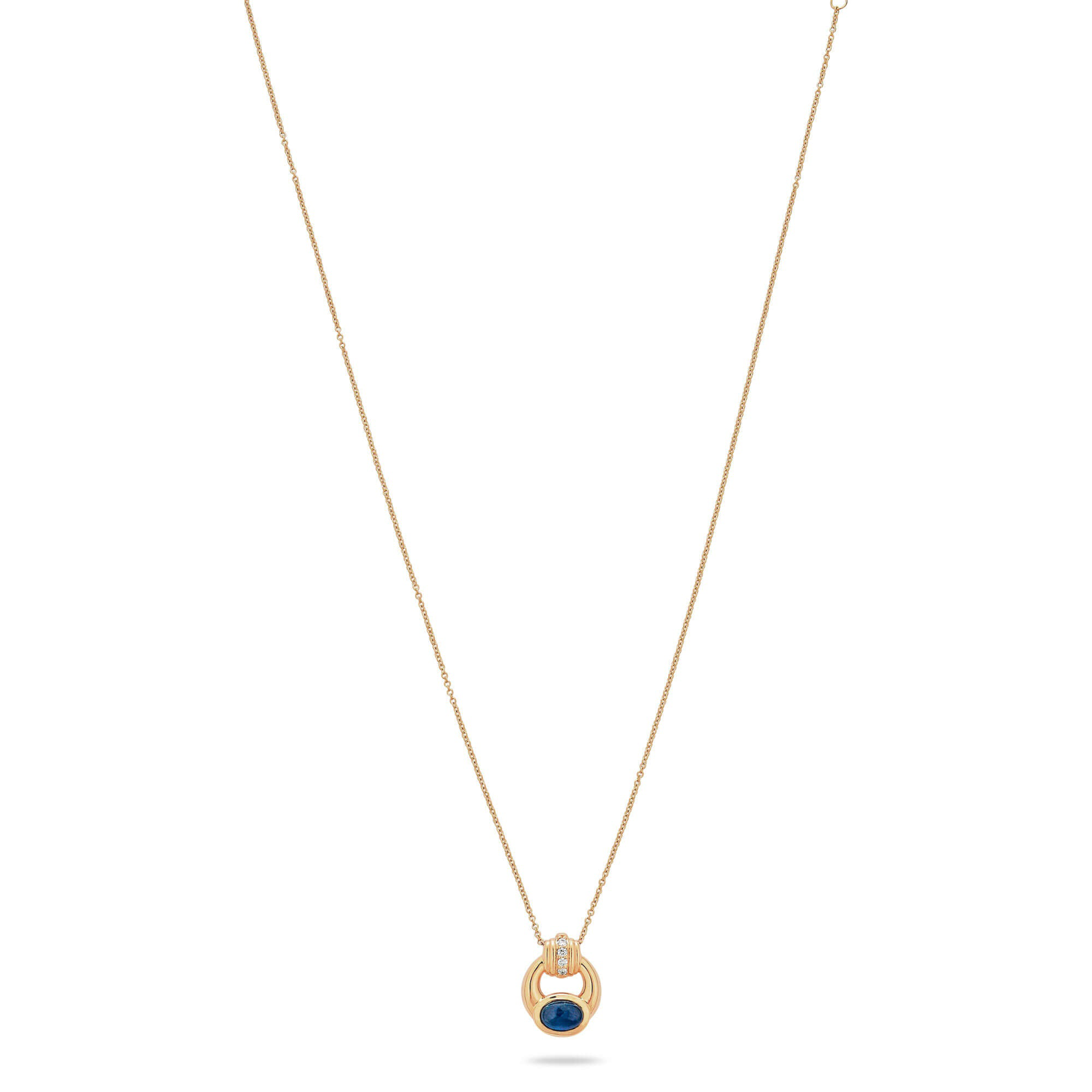 Le Bleu Bijoux Door Knocker Necklace – STONE AND STRAND