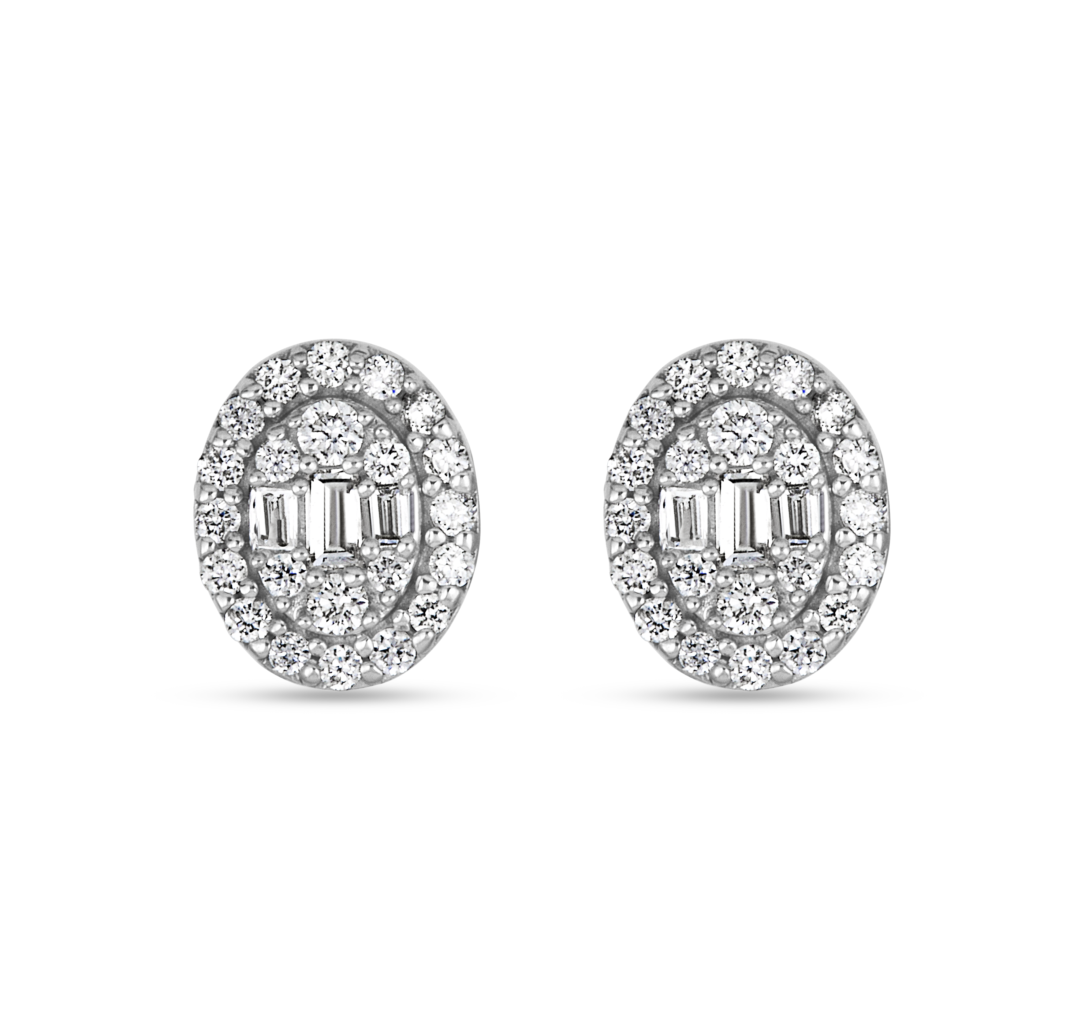 Oval Opulence Mosaic Studs STONE AND STRAND