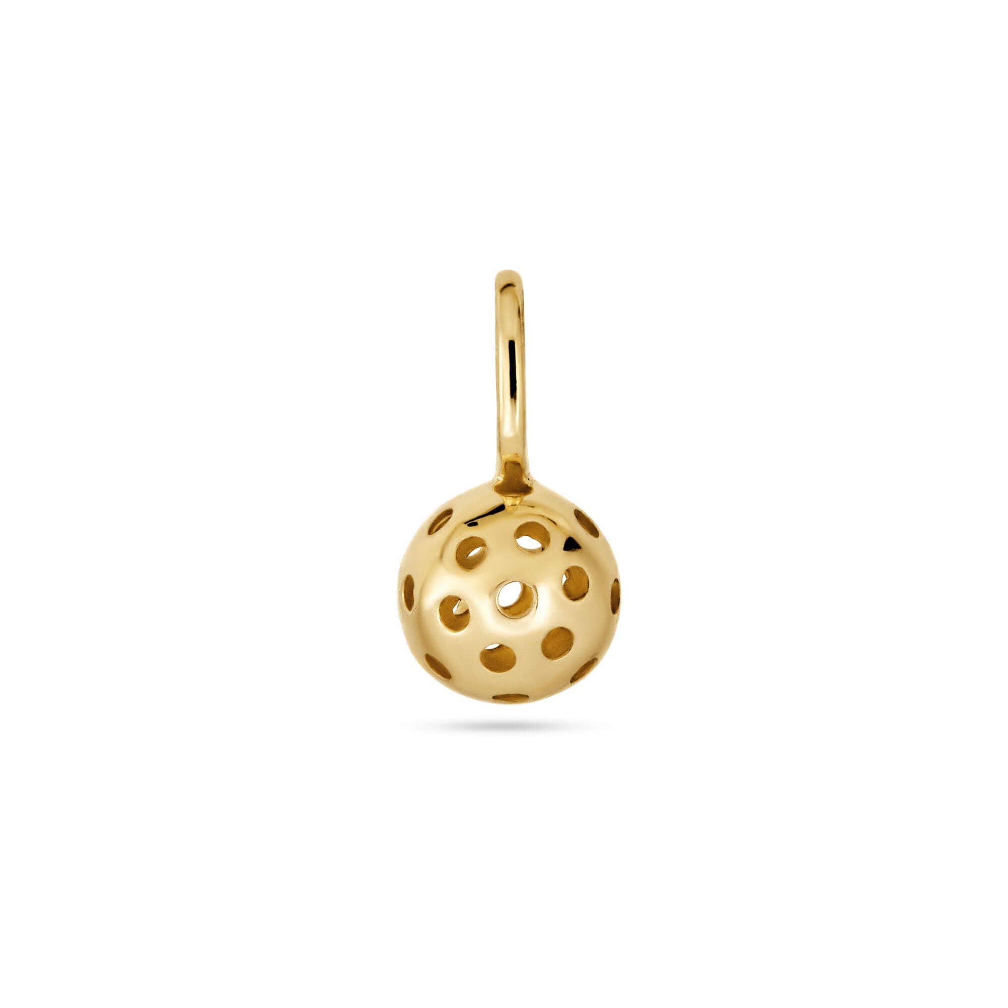 Pickle Baller Gold Dangle Earrings Pickle Baller Gold Dangle Earrings