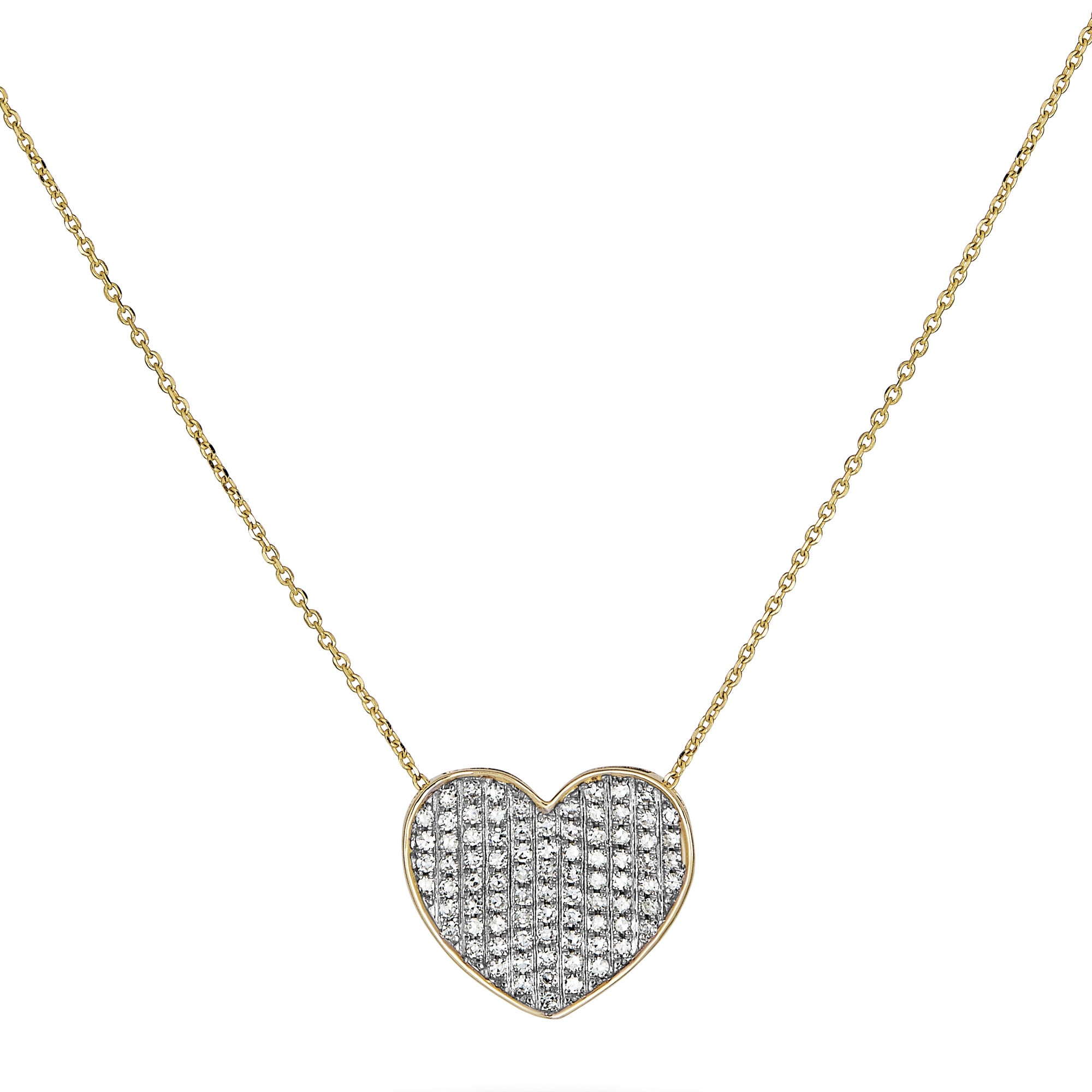 Sparkly heart necklace 2025