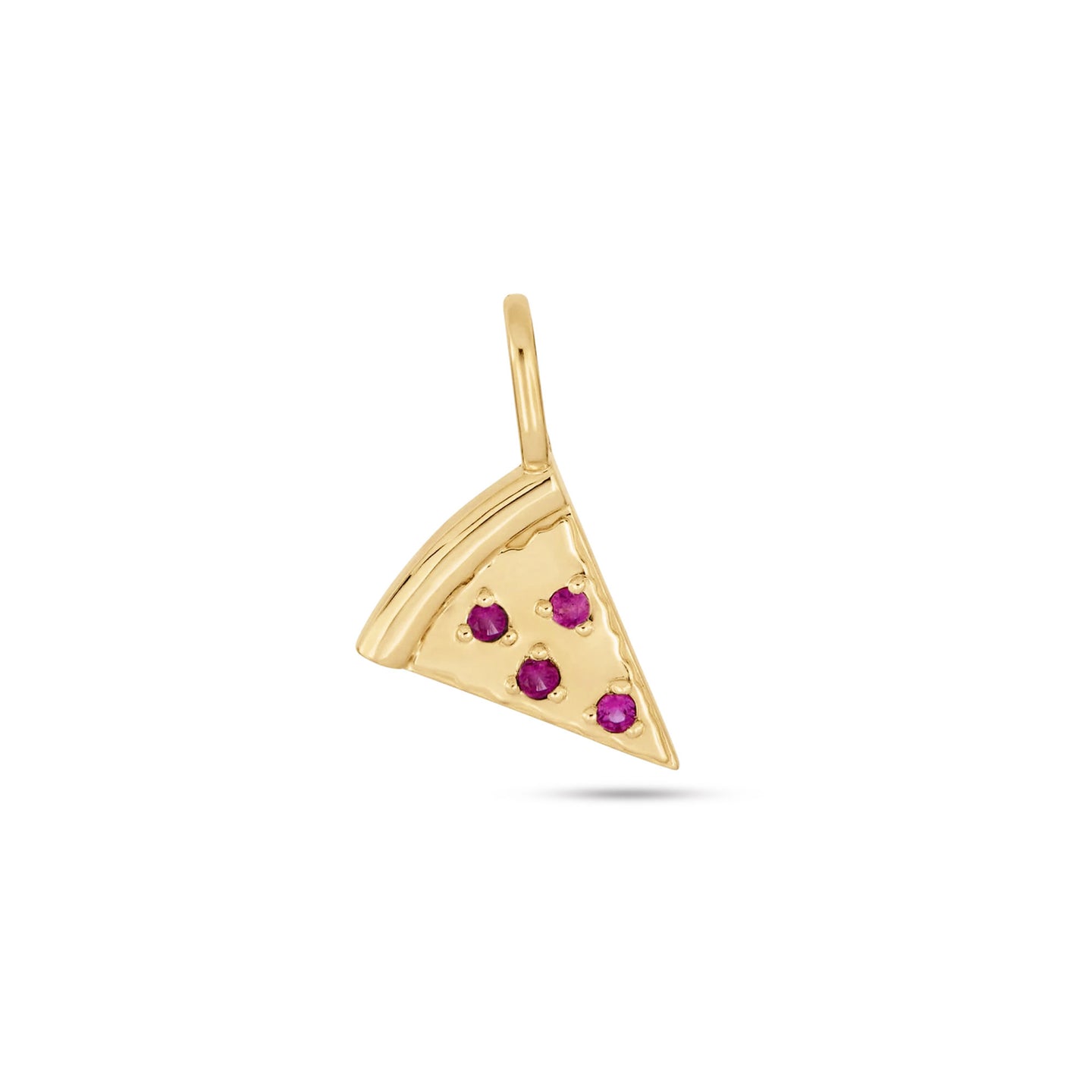 STONE AND STRAND Take a Pizza My Heart ネックレス ルビー付 TAKE-A-PIZZA-MY-HEART-