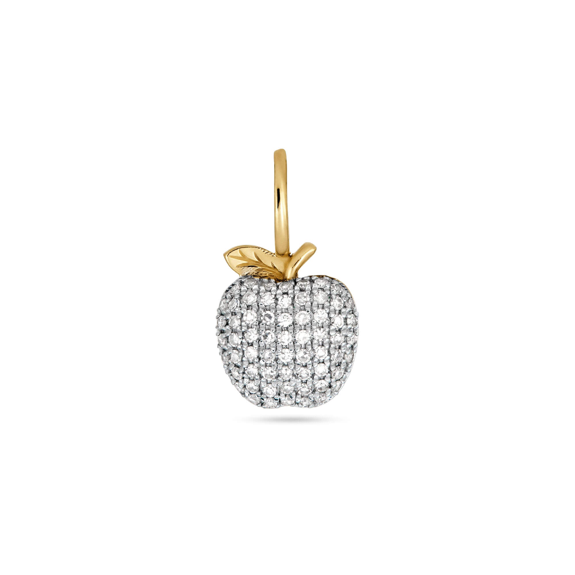 Pandora pave apple charm hotsell