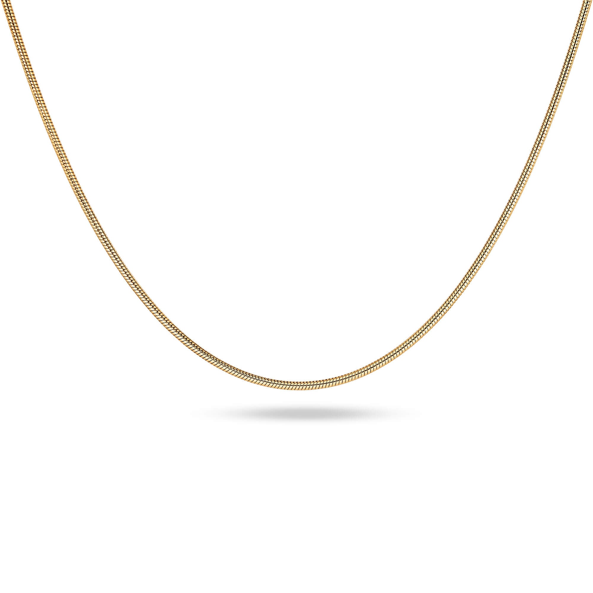 Stone and Strand Thin Snake Necklace 16 18