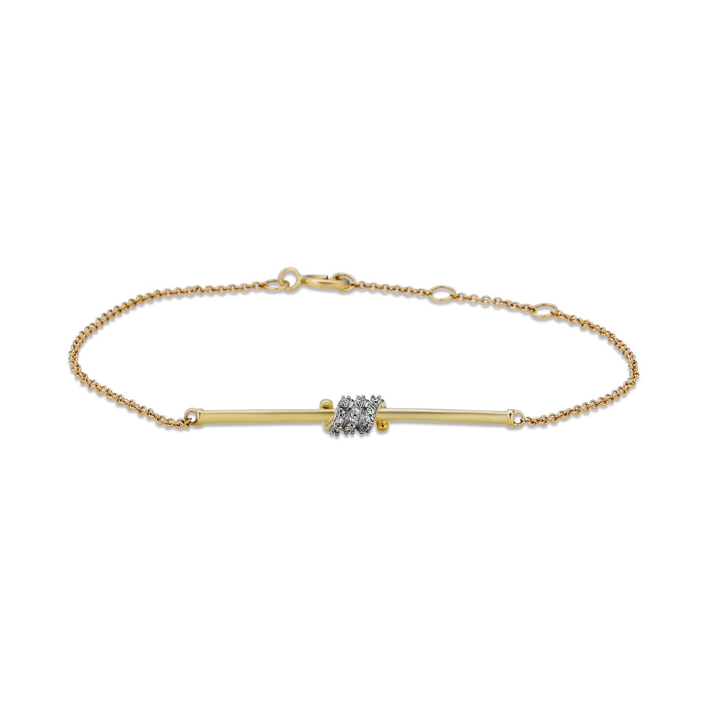 Twinkling Twine Pavé Bracelet STONE AND STRAND