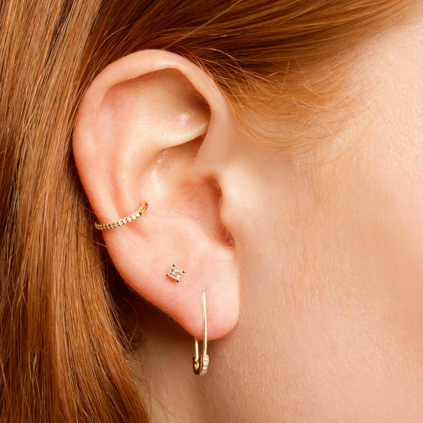 15 Diamond Pave Ear Cuff - STONE AND STRAND