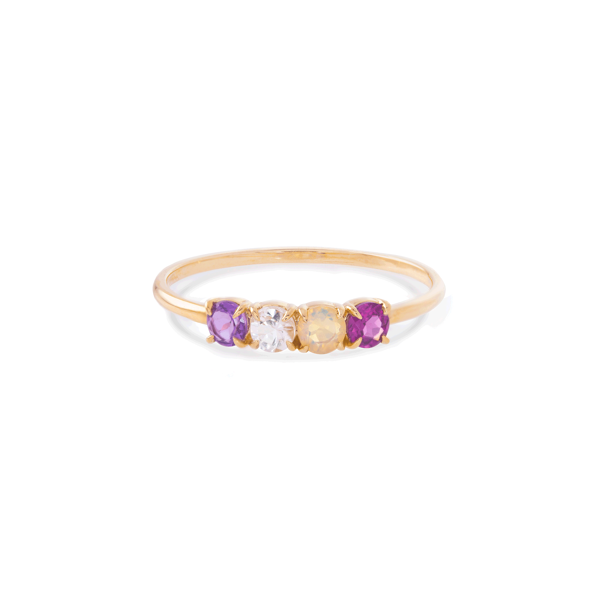 AND STONE Ring STRAND – AMOR
