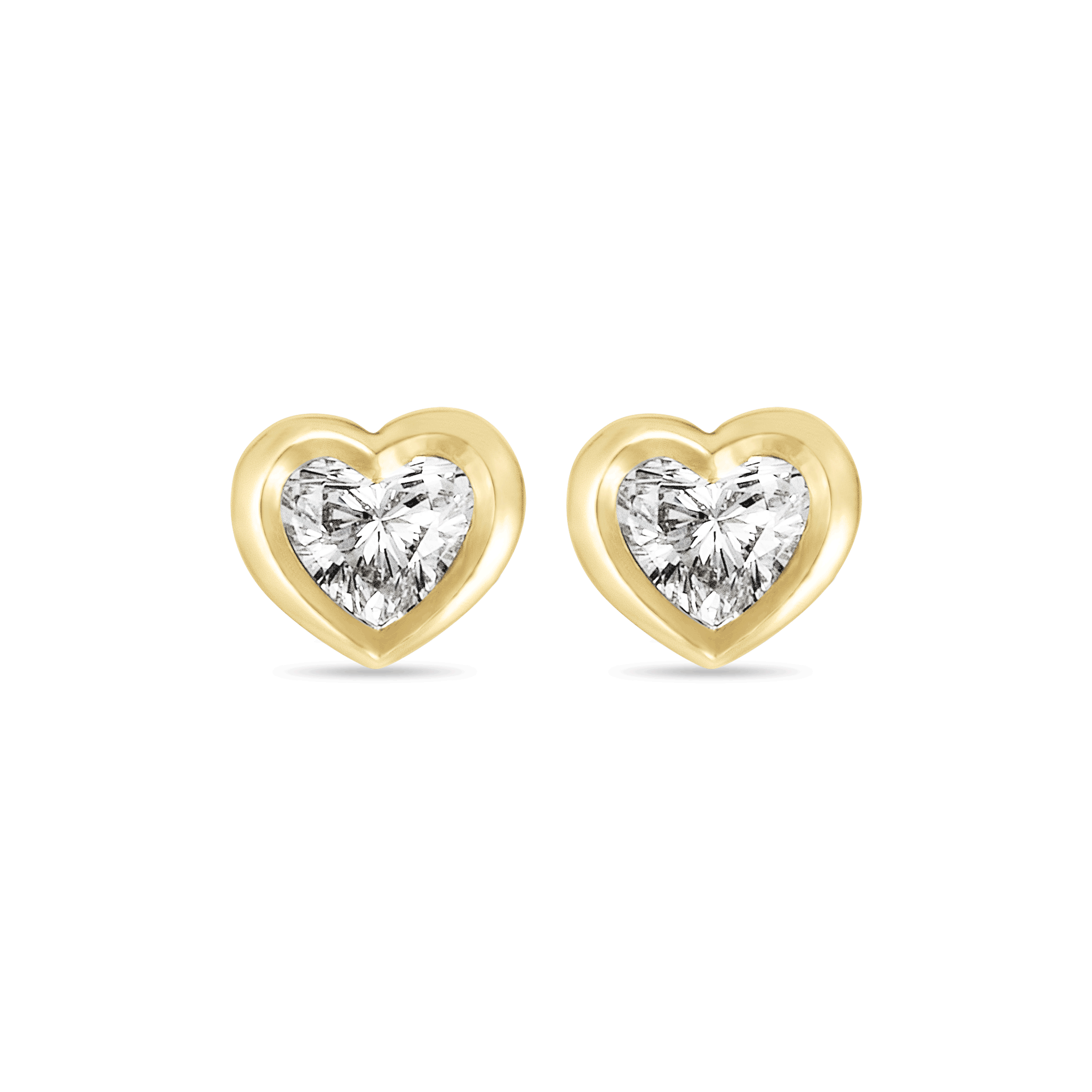 9ct gold diamond stud 2025 earrings