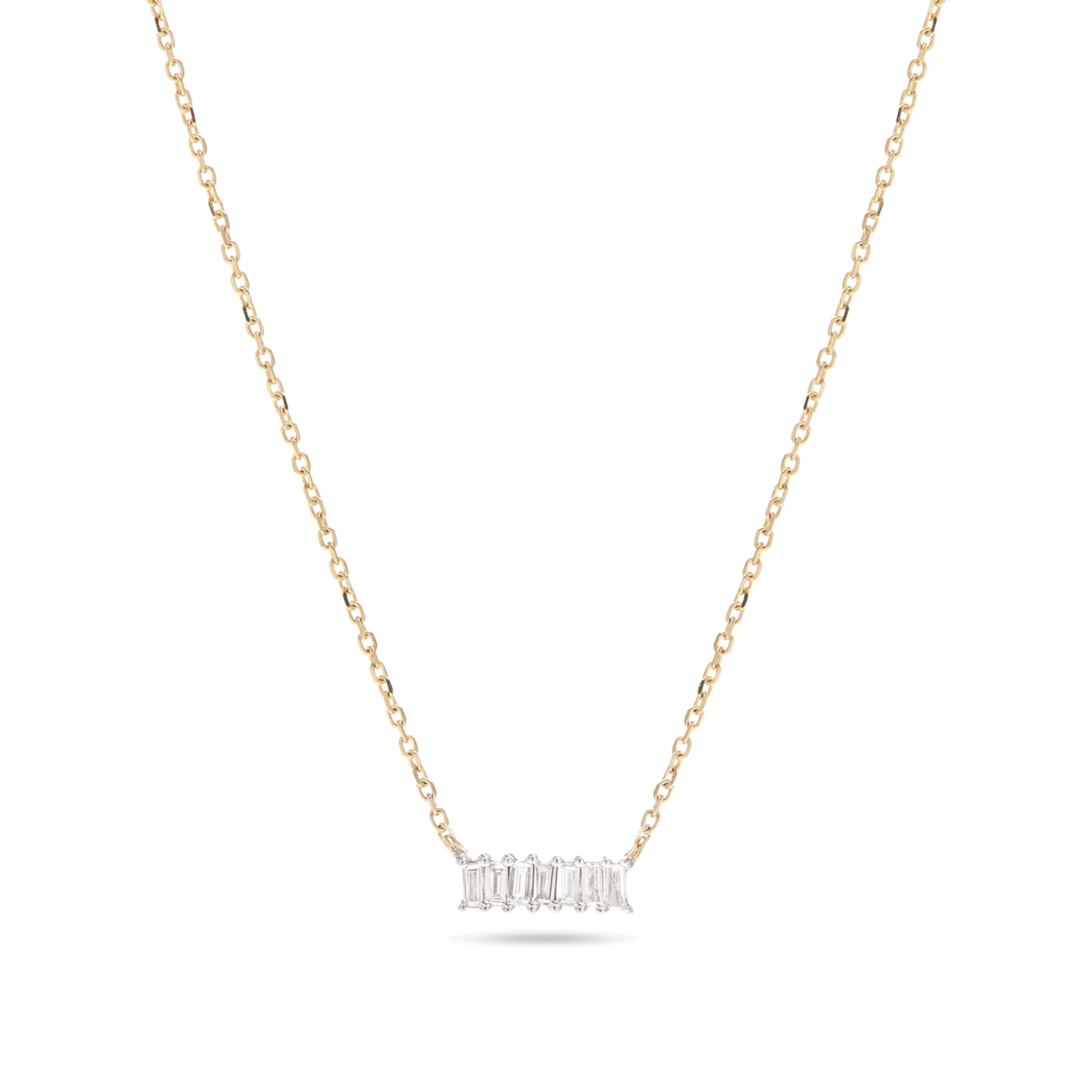 BAGUETTE-DIAMOND-LINE-NECKLACE 