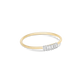 Baguette Diamond Line Ring