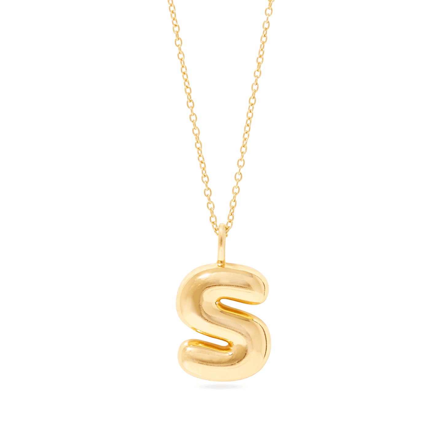 Xl online initial necklace