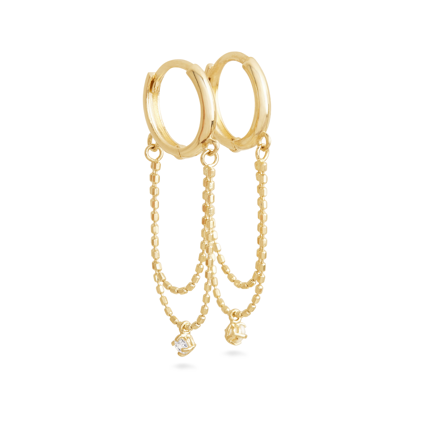◆STONEHENgE◆ 14K One Touch Earrings SA25A17P SAG-25A17P-E4 StoneHenge 14K Earrings I0160 Touch Your Heart Korea Drama