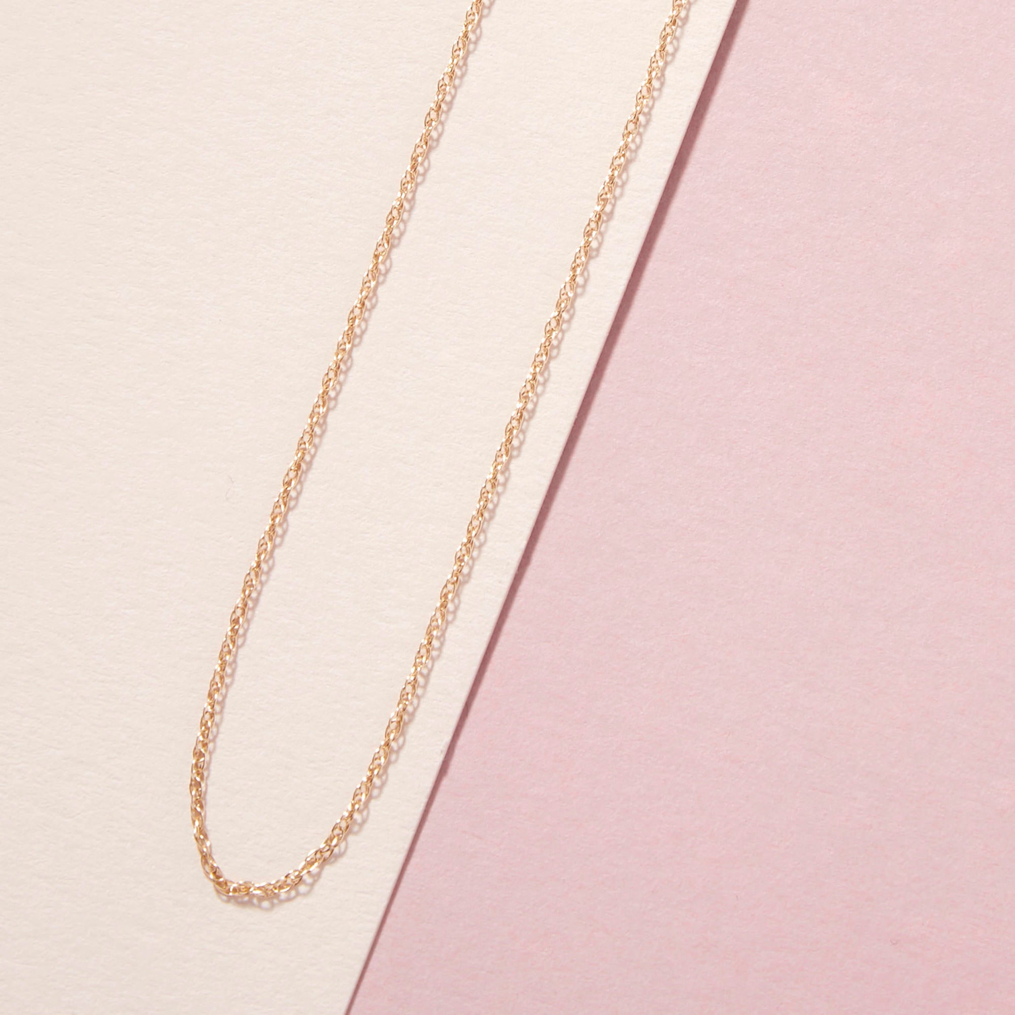 Ultra Dainty Twist Chain Necklace – STONE AND STRAND