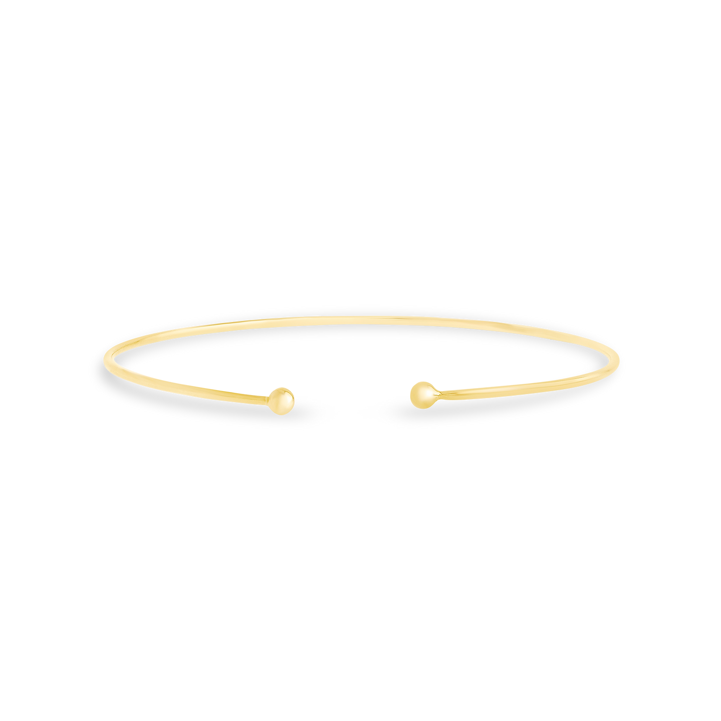 Golden Ball Cuff – STONE AND STRAND