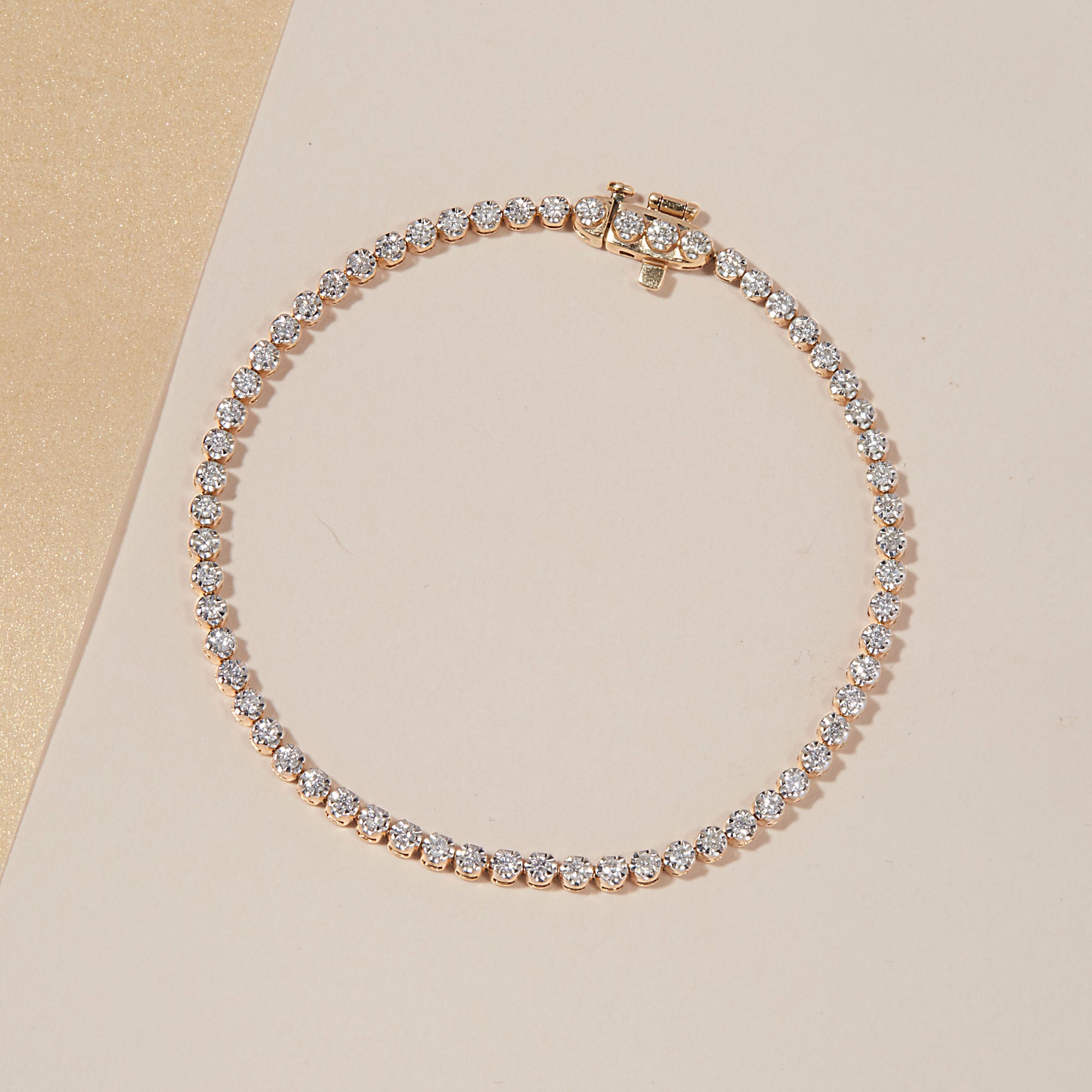 【STONE AND STRAND】 14-karat gold bracelet ブレスレット STONE AND STRAND Initial 14-karat gold pearl bracelet | NET