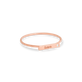 Horizontal Bar Ring with Diamond