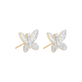 Jumbo Butterfly Diamond Studs