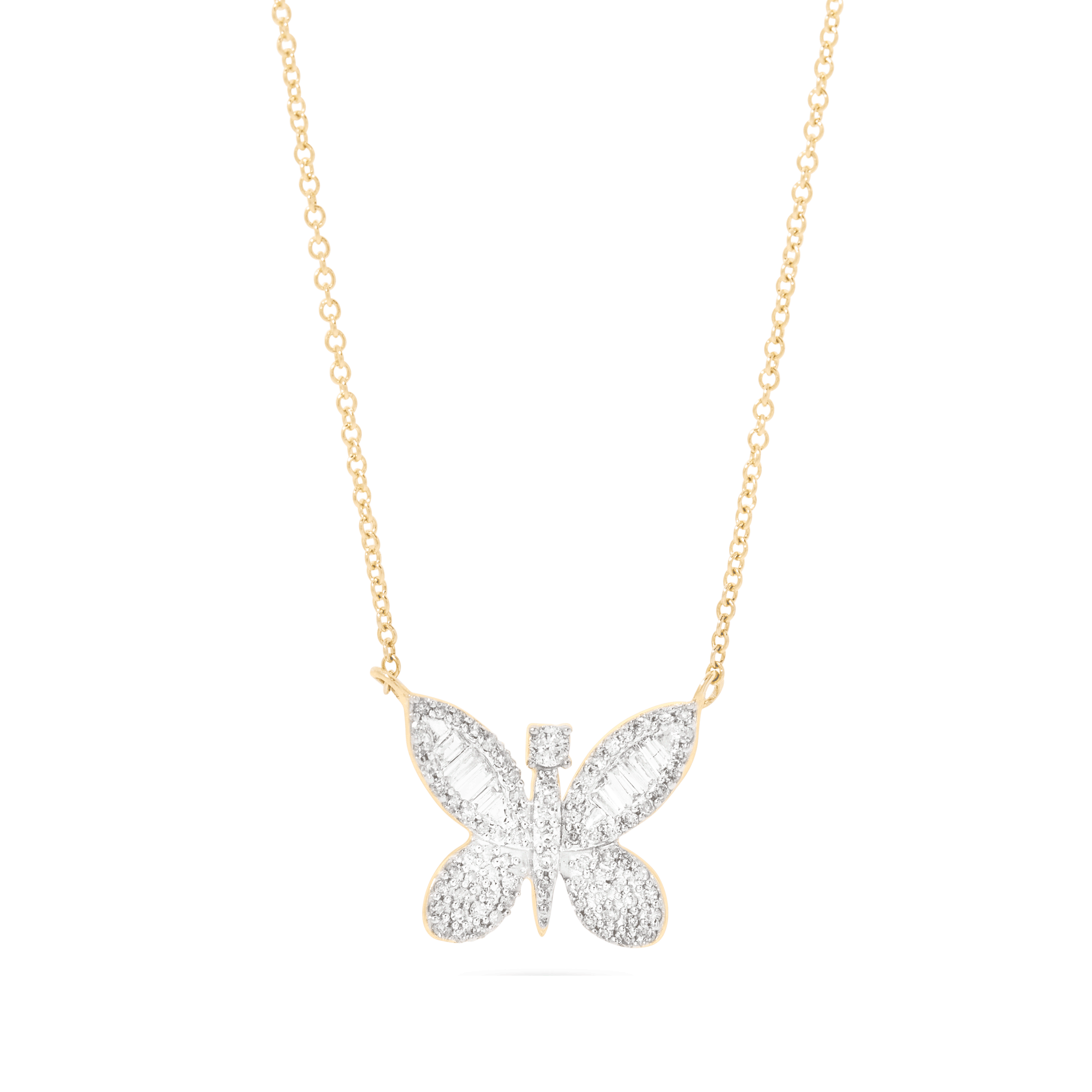 ★早期完売★STONEHENgE★POSY 14K Butterfly Shaped Necklace STONEHENgE】POSY〜14K Butterfly Shaped Necklace T2046