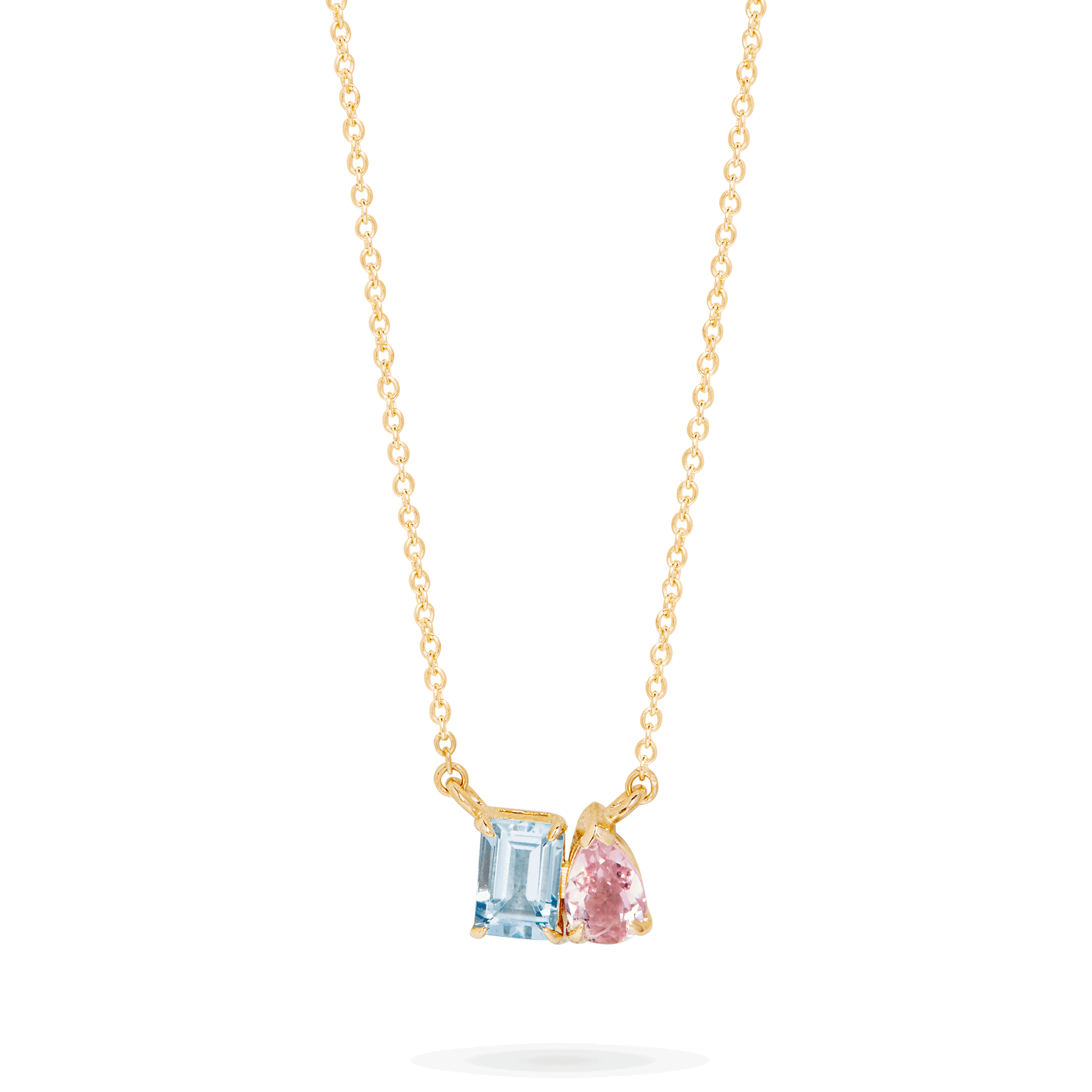 Just the Two of Us Pastel Necklace – STONE AND STRAND