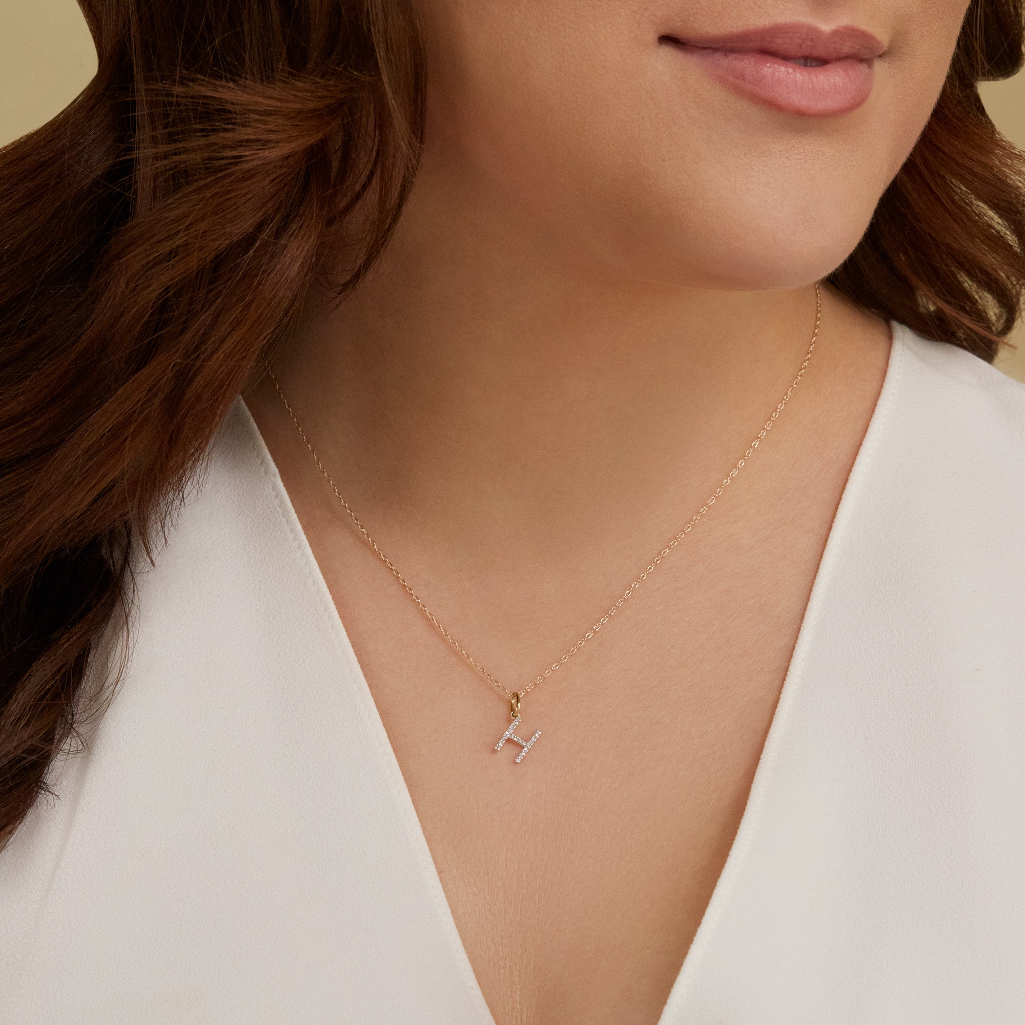 Diamond charm necklaces Clearance