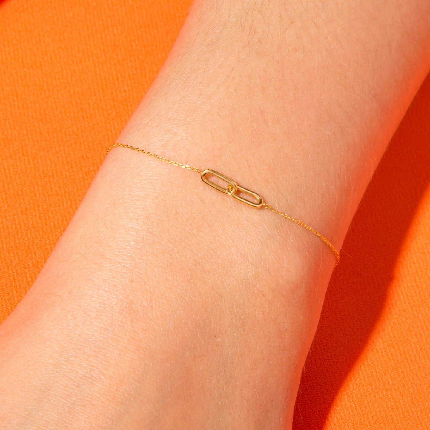 ファッション雑貨・小物その他 Small City Link Bracelet Marian Maurer City Link Extra Small 18K Gold Bracelet