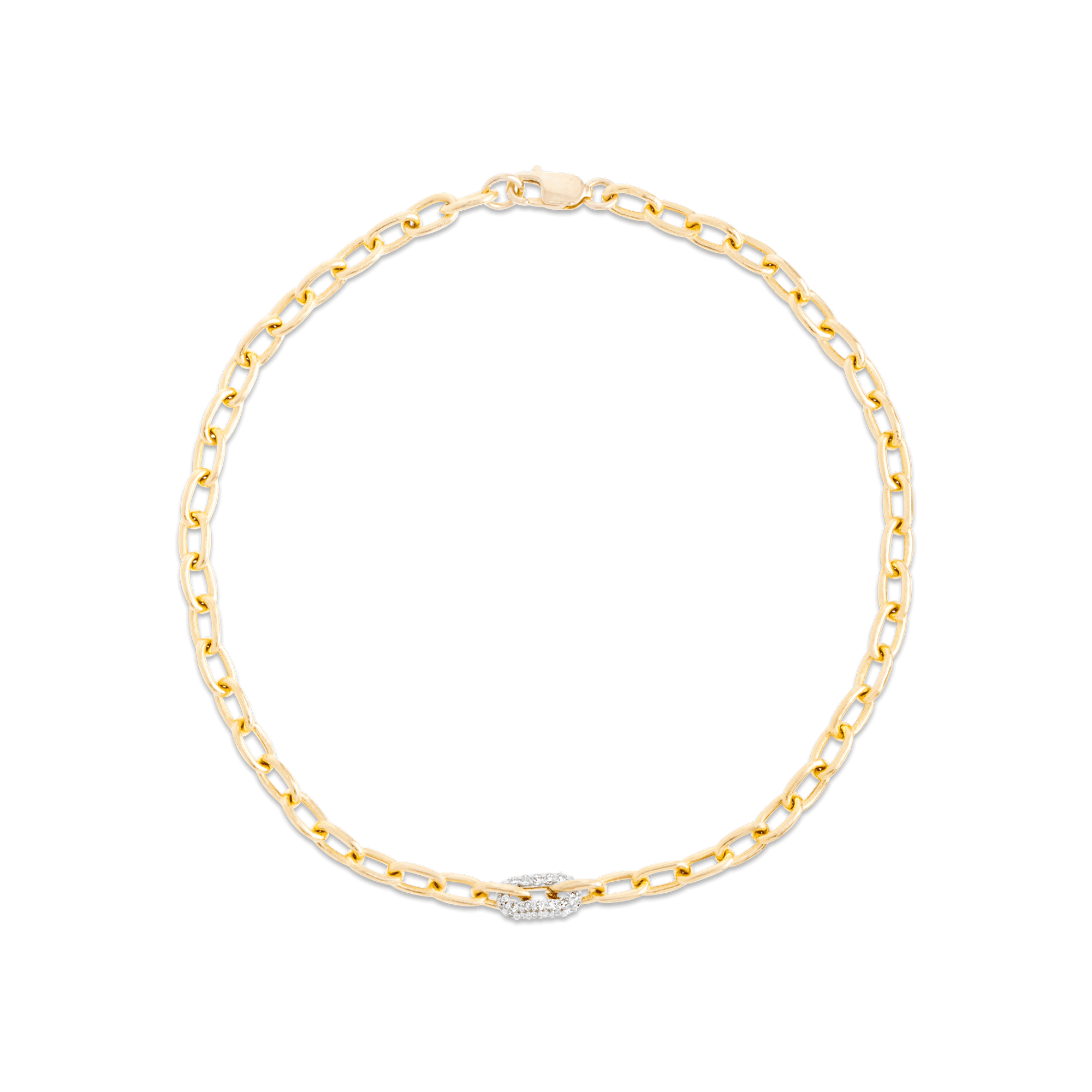 Luxe Diamond Chain Bracelet – STONE AND STRAND