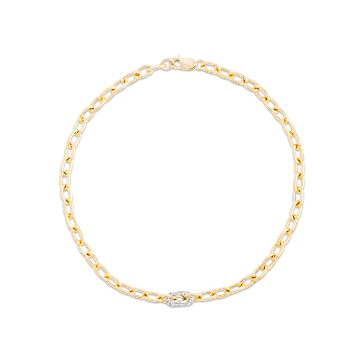Luxe Diamond Chain Bracelet – STONE AND STRAND