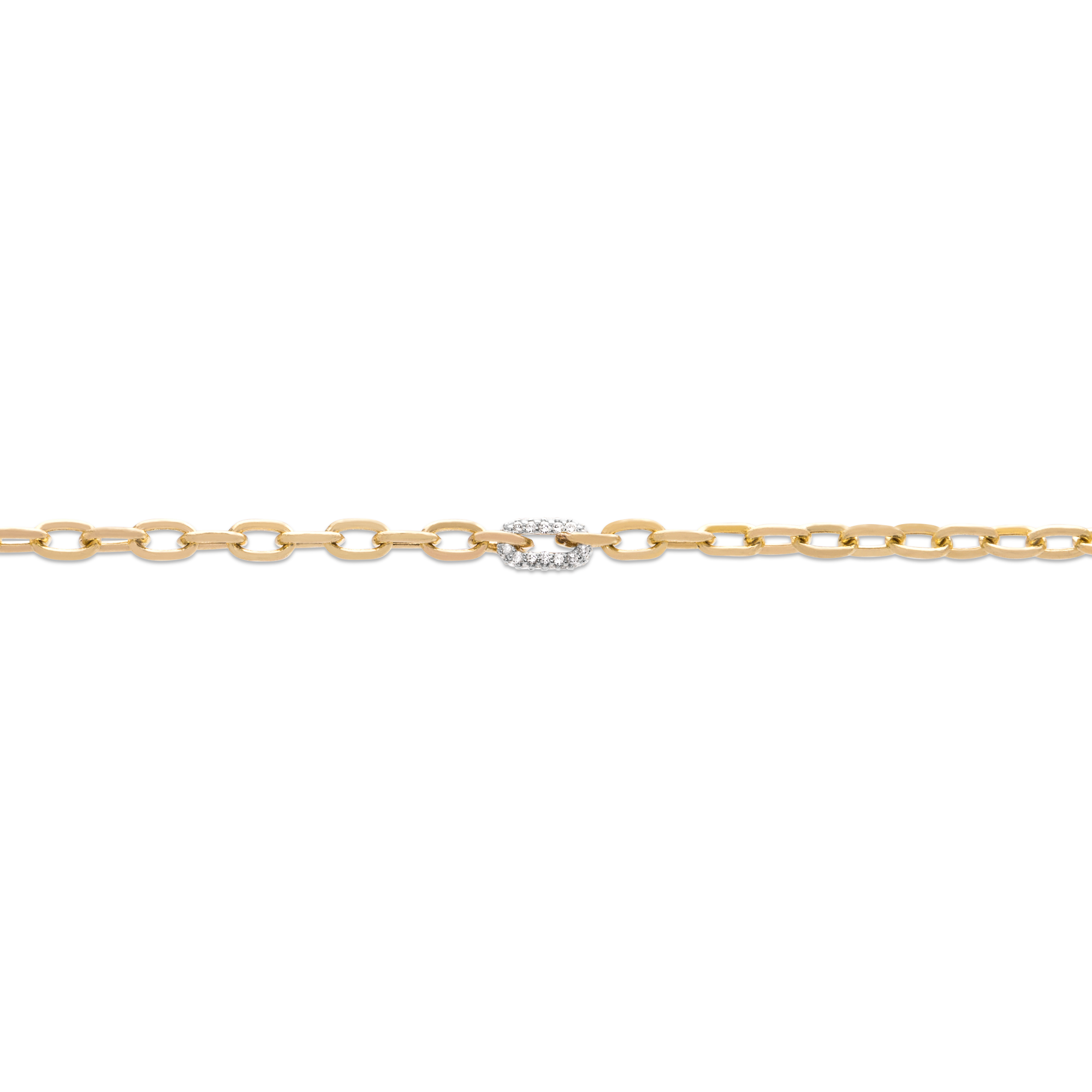 STONE AND STRAND 14Kゴールド＆ダイヤモンド ブレスレット DIAMOND-PETAL-BRACELET-