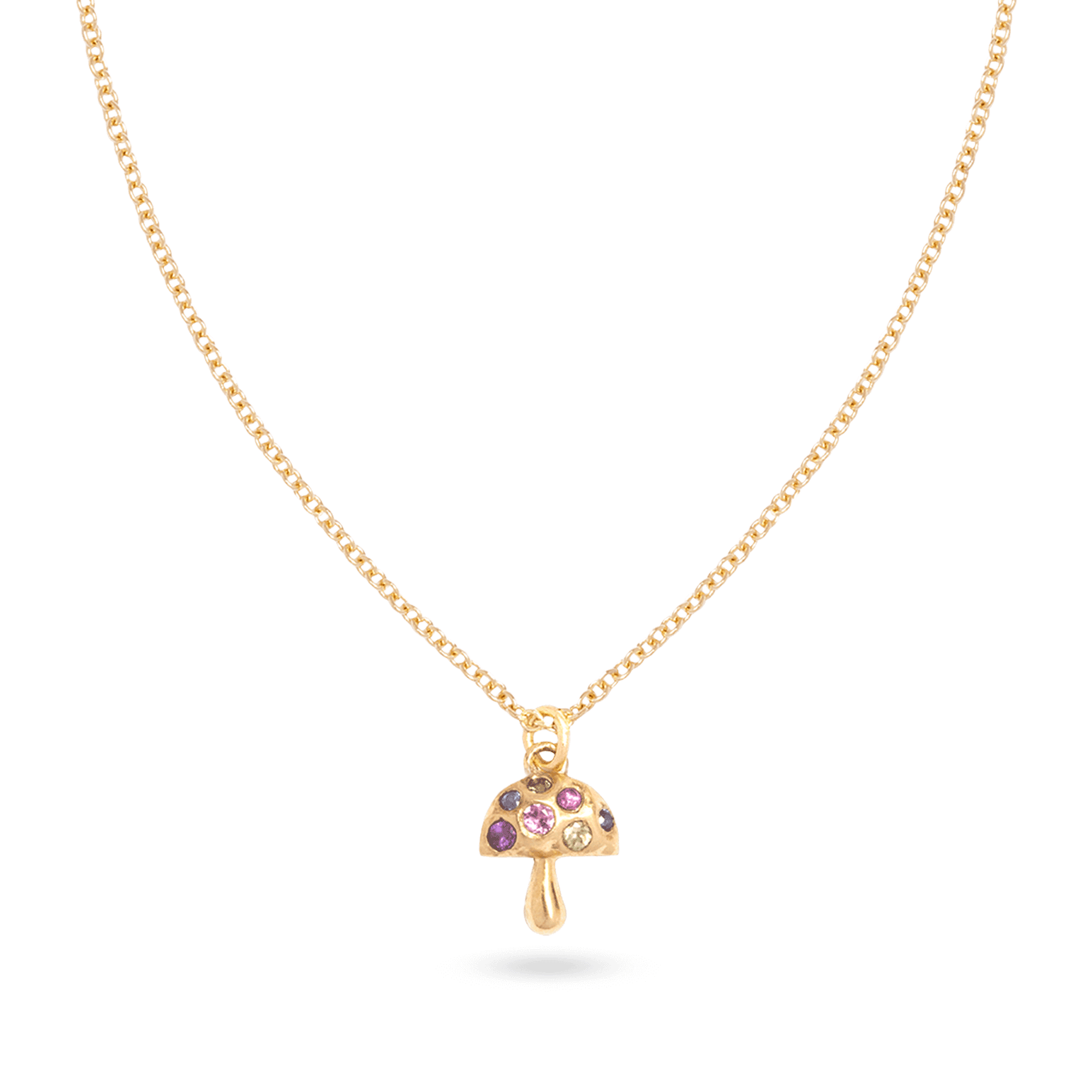 Magic Mushroom Necklace – STONE AND STRAND