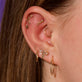 Medium Bar Stud Earring