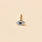 Mini Pave Diamond Evil Eye Stud