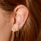 Pave Diamond Hook Earrings