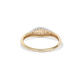 Fine Sparkle Mini Signet Ring