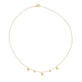 Star and Champagne Sapphire Choker Necklace