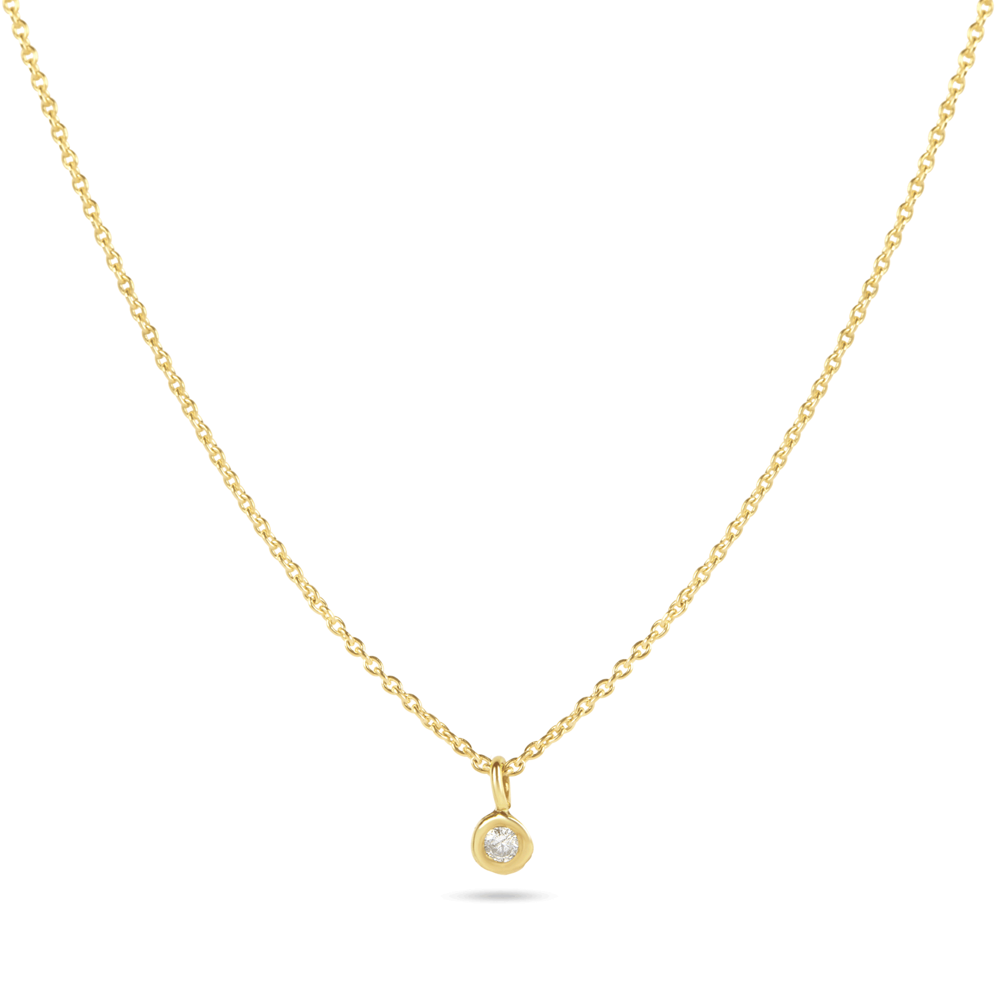 Tiny diamond best sale choker necklace