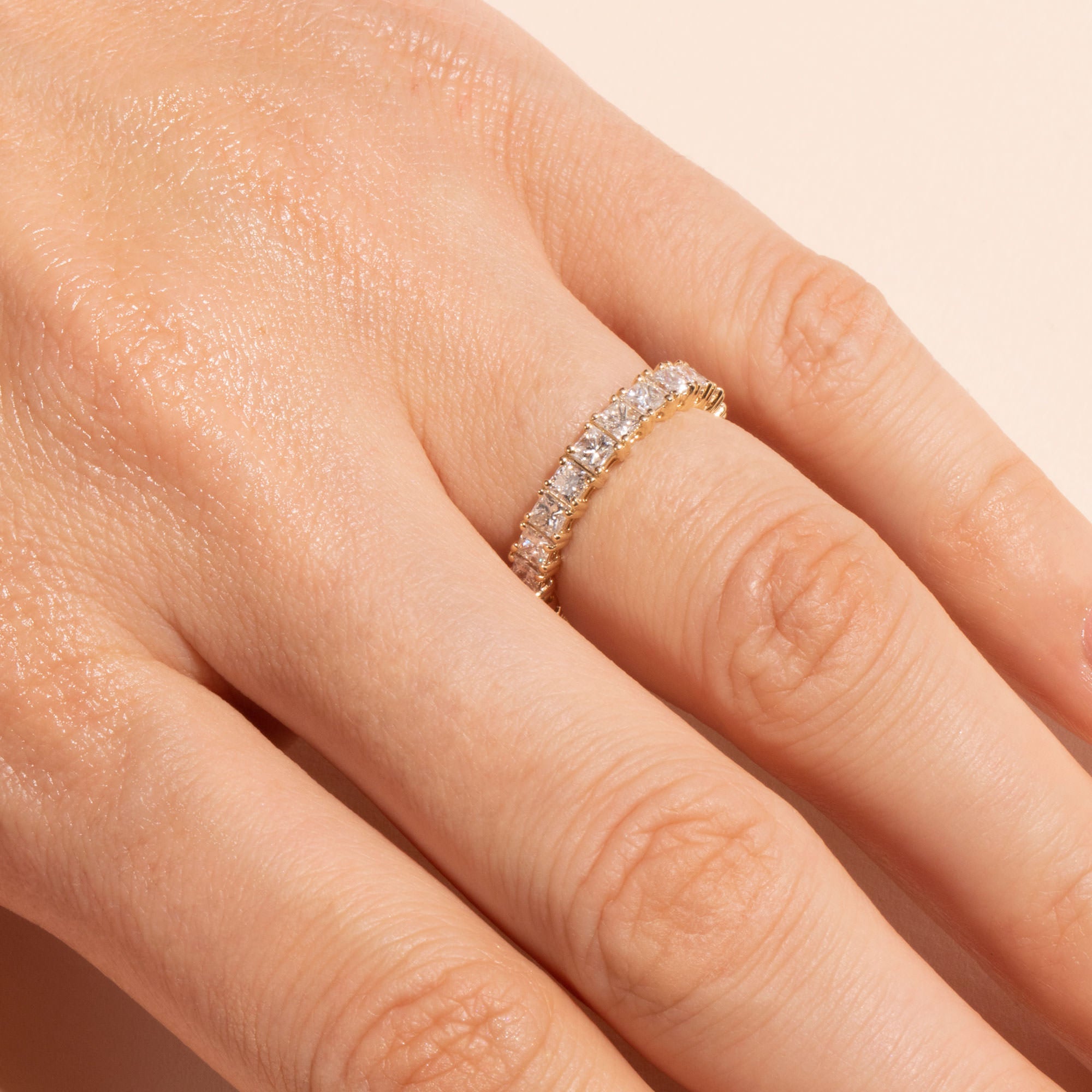 The Kate Diamond Eternity Band – STONE AND STRAND