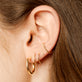 Tiny Bar Stud Earring