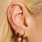 Tiny Diamond Piercing Earring