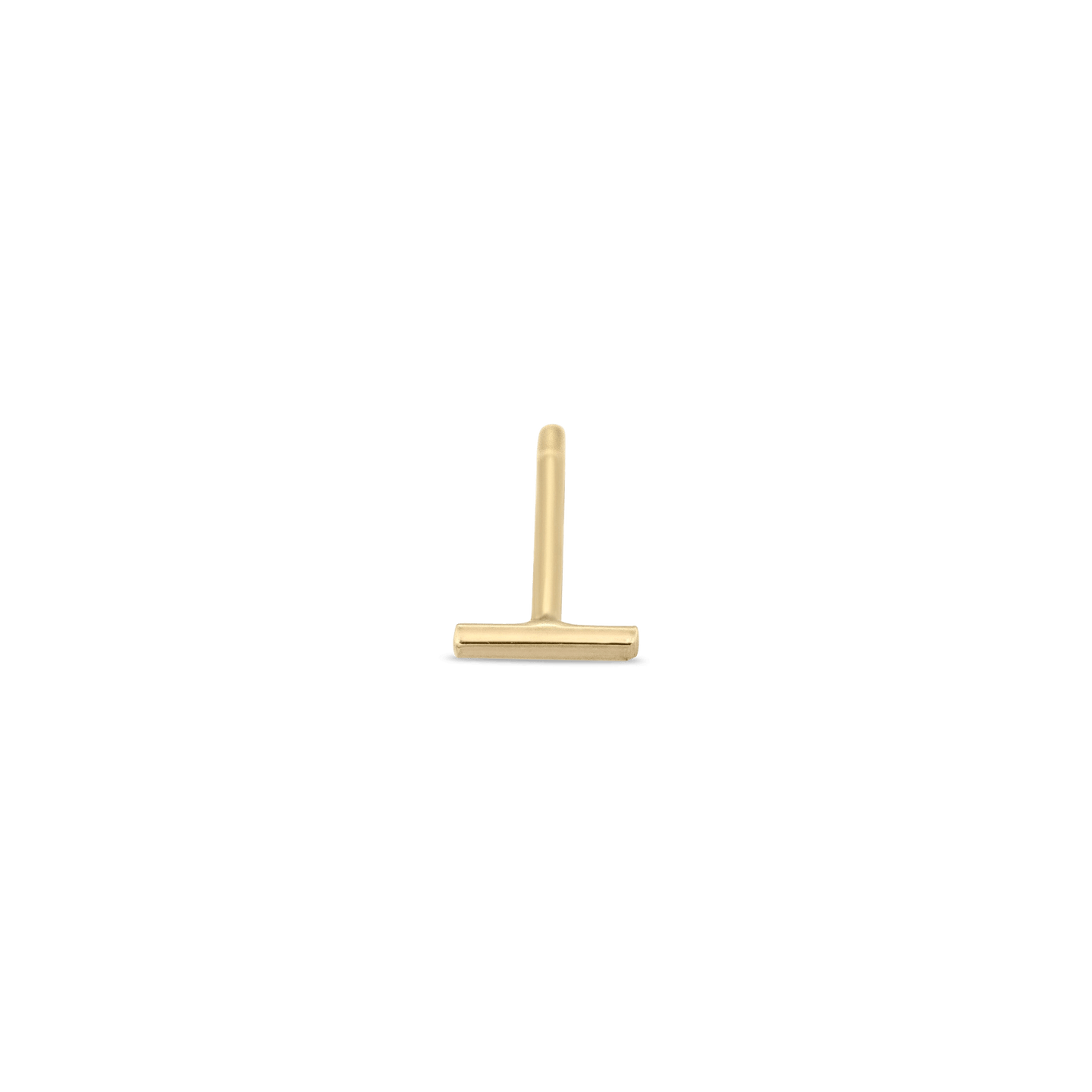 T bar shop stud earrings
