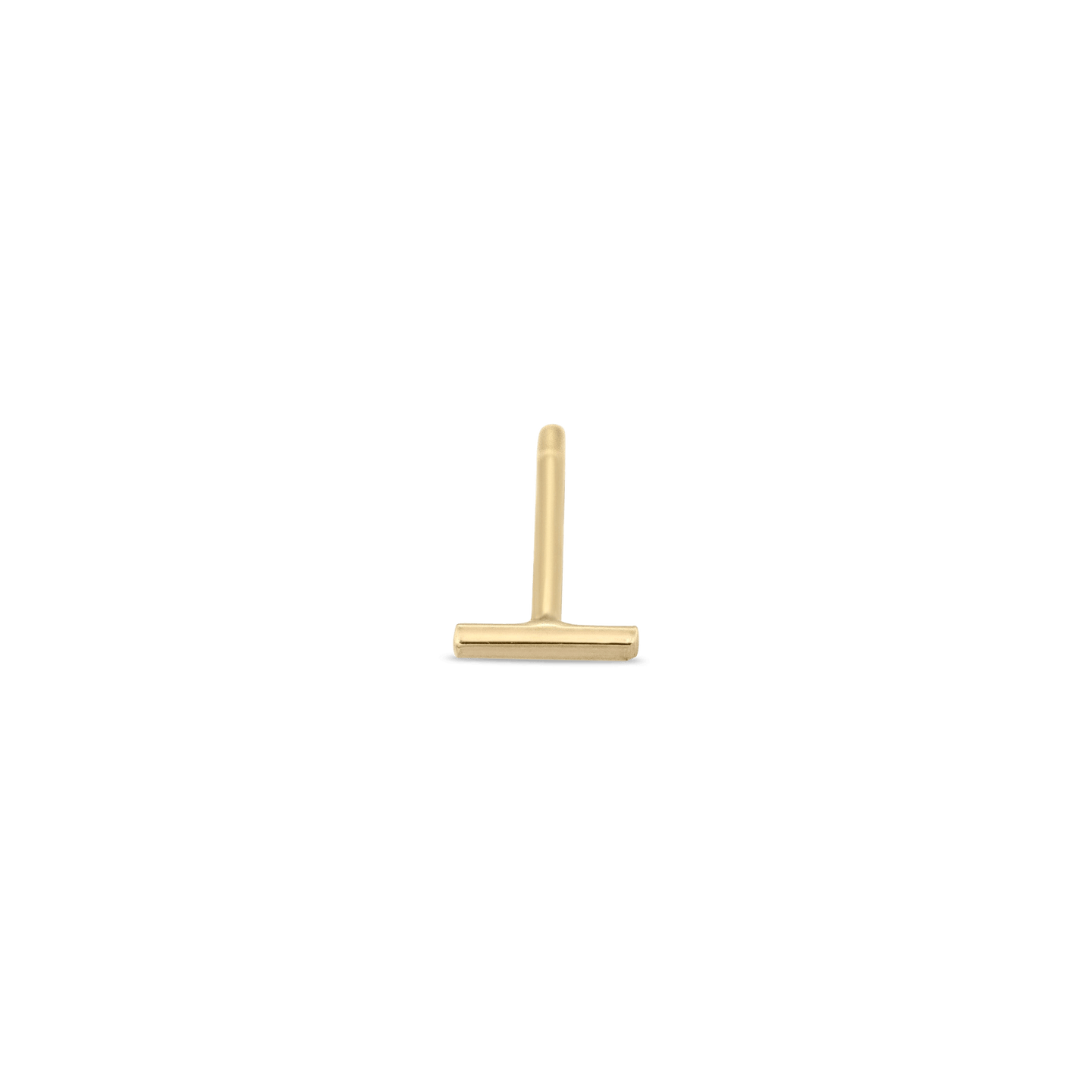 T bar stud earrings deals