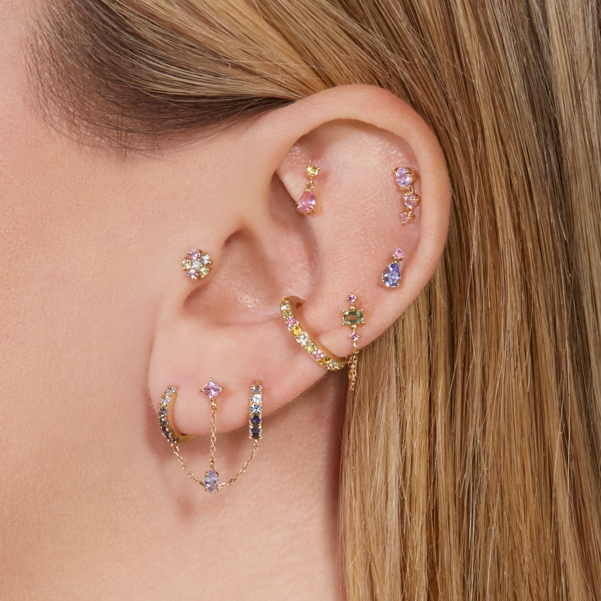 Stone and hotsell strand ear cuff