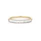 Up And Down Baguette Diamond Line Band