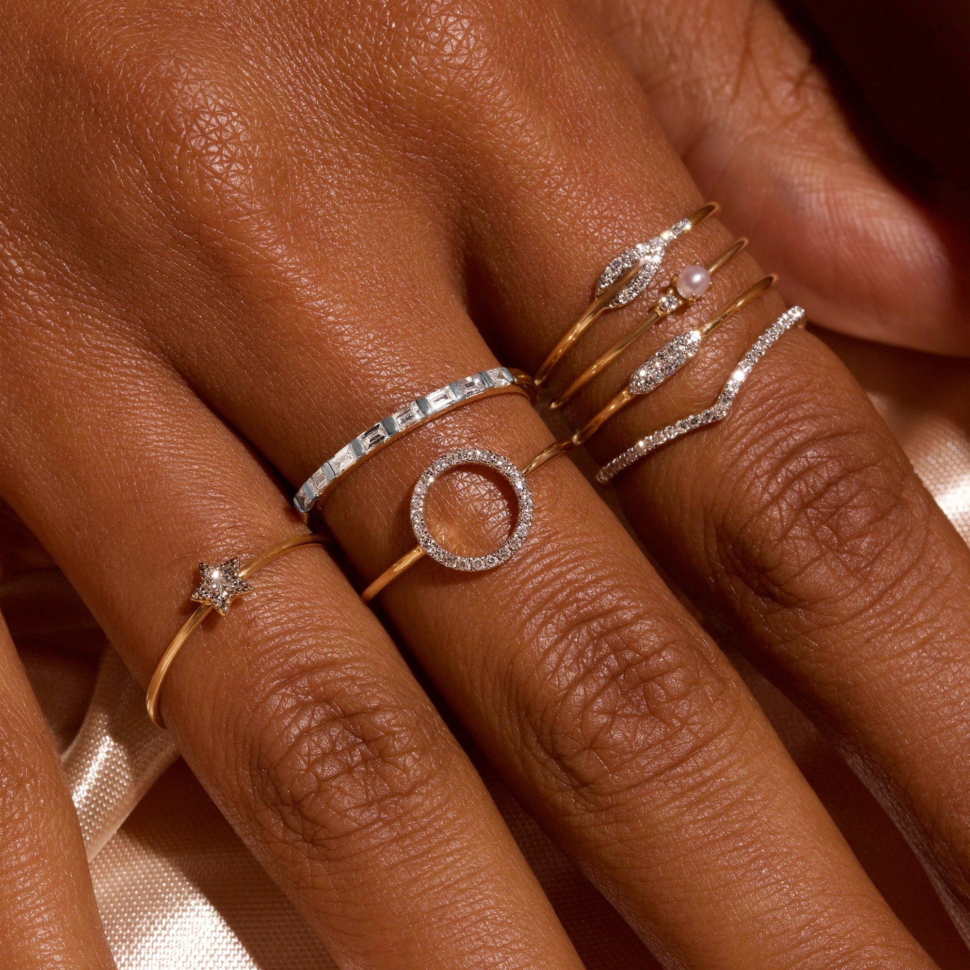 Eternity band with baguettes deals